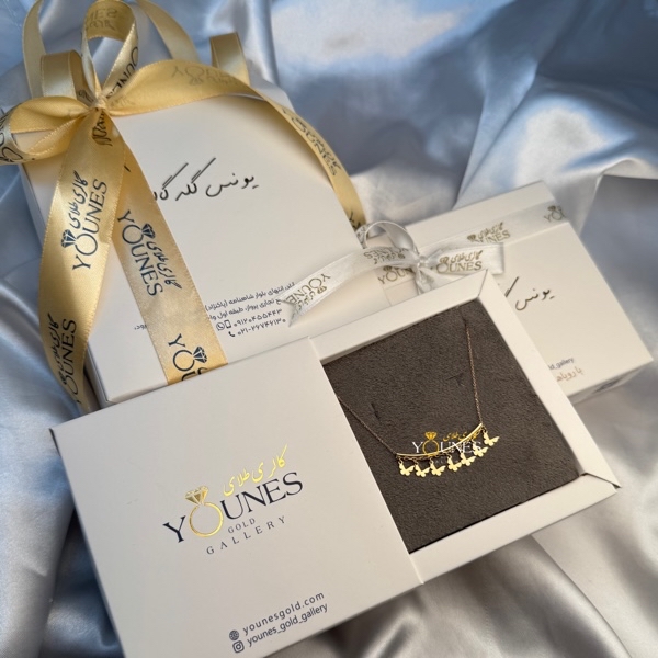 گردنبند پروانه ای طلا